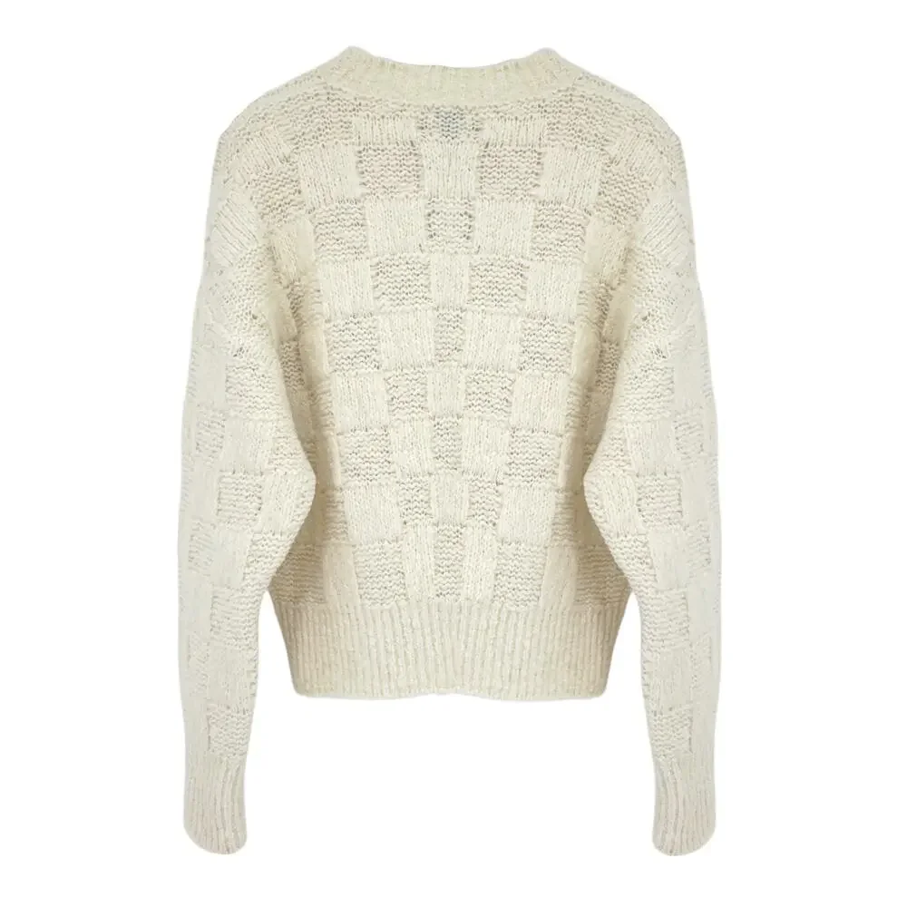 ANINE BING Bennett Sweater in Ivory XS